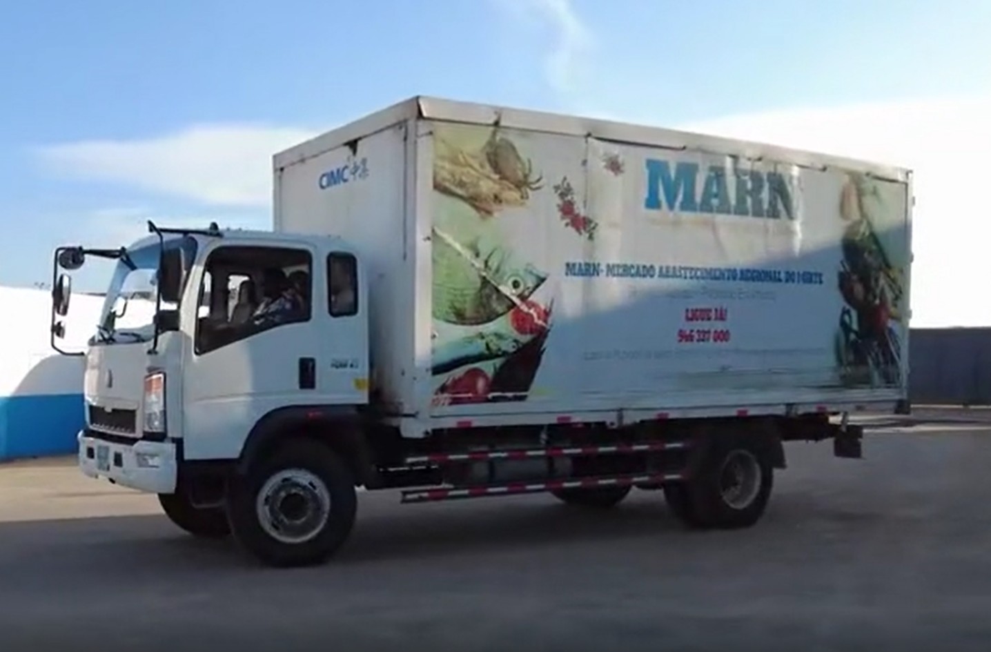 Mapa de distribuição regional